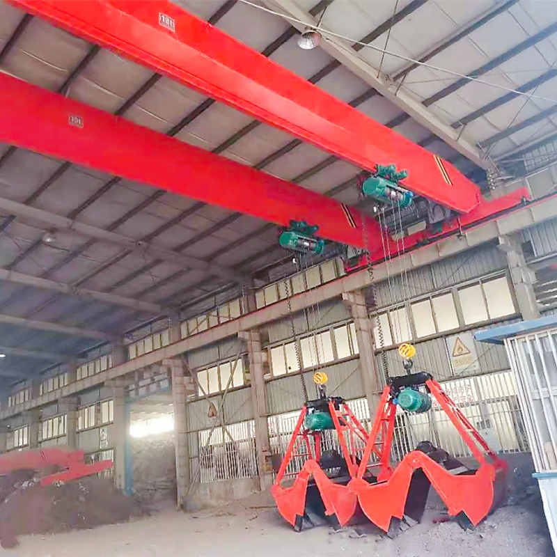 QD Model Heavy-Duty Double Girder Overhead Crane - Heavy Duty Cranes ...